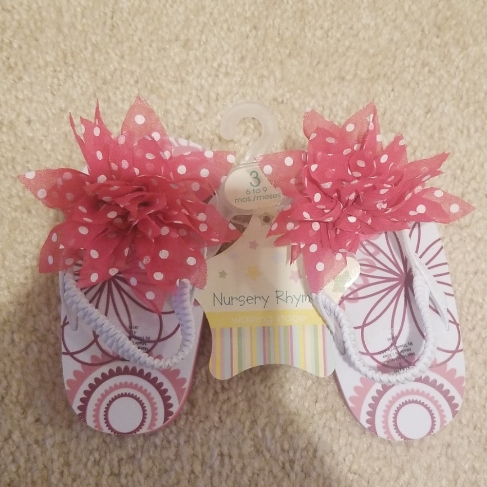 baby girl nursery rhyme sandals size 3